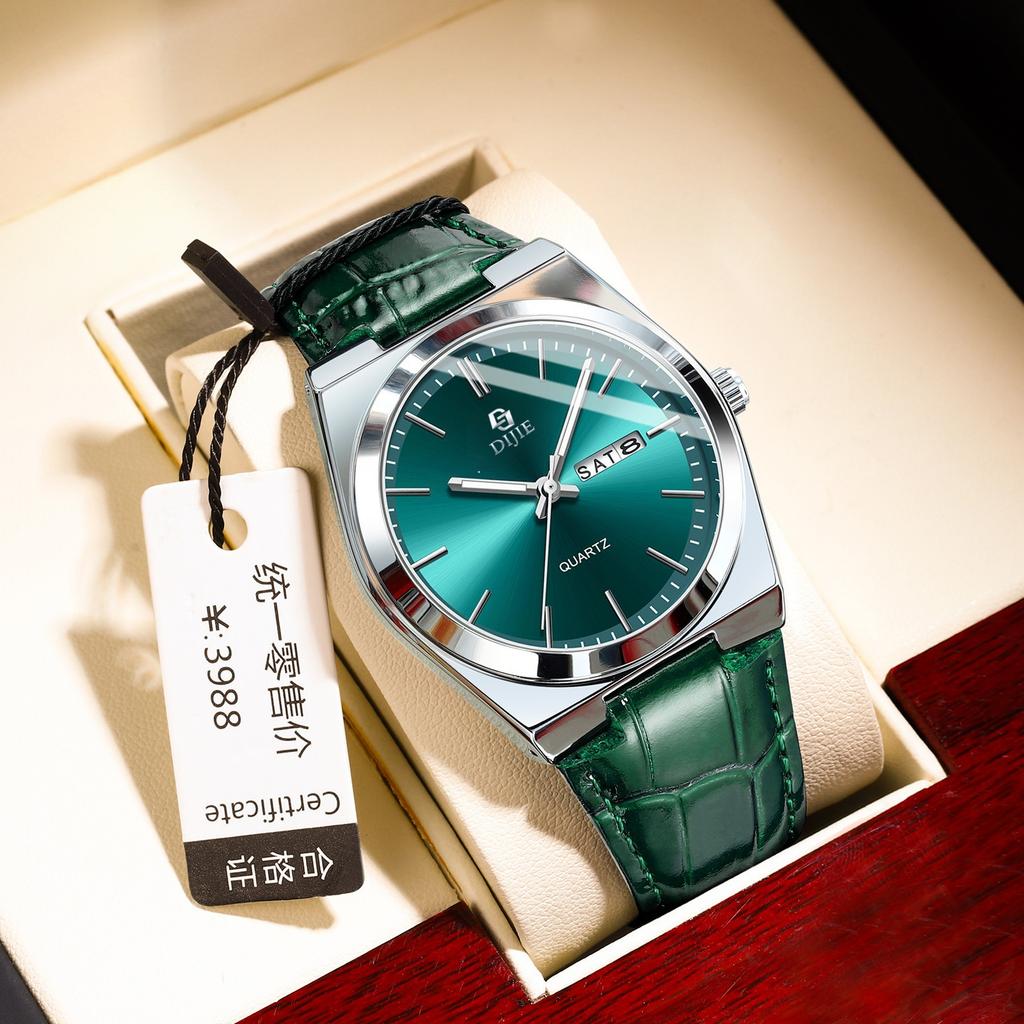 Unisex Watches Waterproof Quartz Watch Wath Business Double Date Quartz Watch