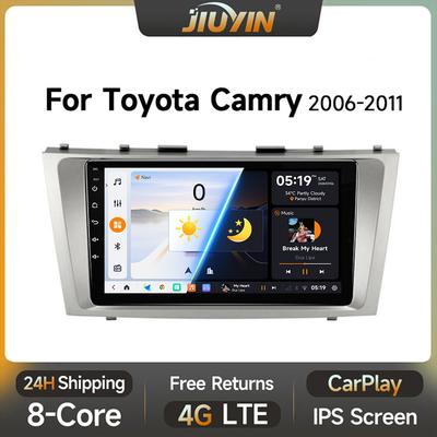 2din Android 13 автомобильный радиоприемник мультимедиа видеоплеер для Toyota Camry 7 XV 40 50 2006-2011 навигация GPS 4G Carplay авто головное устройство
