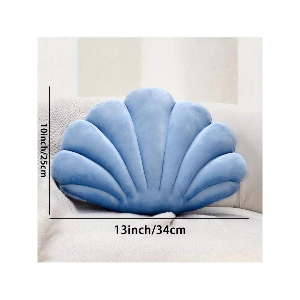 Plush shell pillow, home sofa, office cushion