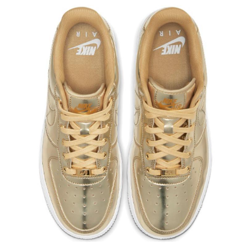 Nike Air Force 1 Low Metallic Gold Women's Sneakers CQ6566-700