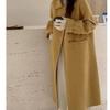 New Autumn and Winter Double-sided Wool Long Korean Style Loose Korean Style Casual Woolen Jacket