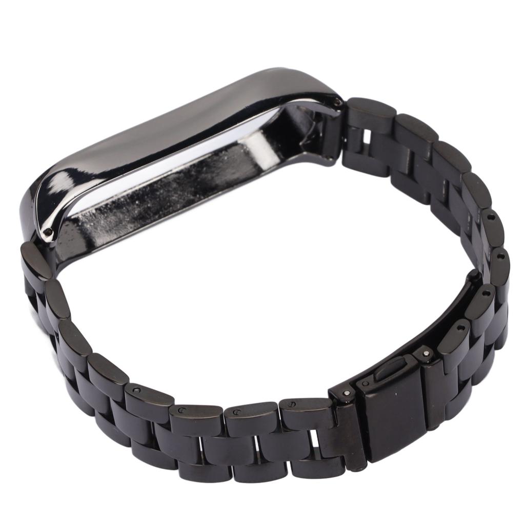 Smartwatch Wrist Band Strap Stainless Steel Anti Lost with Double   Folding Buckle for   Band 6