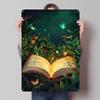 Book Neon Metal Signs Book Poster Coffee Bar Accessories Custom Tinplate Sign for Wall Art Decoration Decor for Room Retro Home