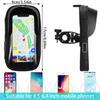 Bicycle and Motorcycle Mobile Phone Holder Waterproof Mobile Phone Bag Case Gps 360° Rotatable Rainproof Touch Screen