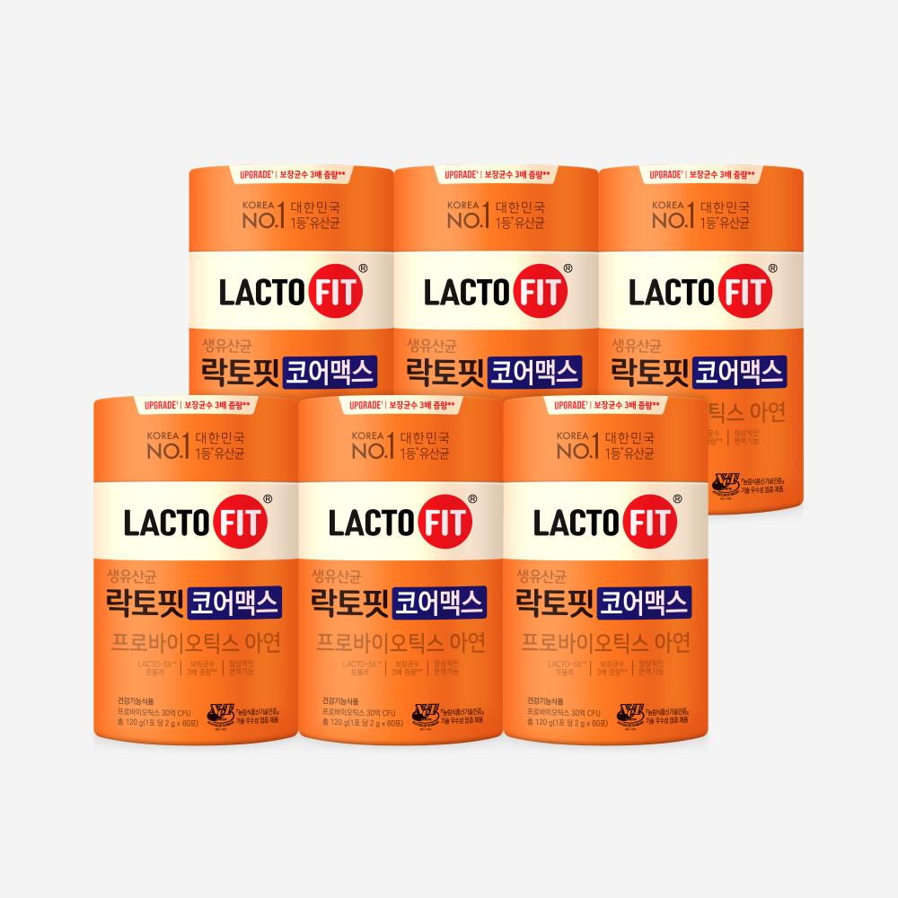 Lactofit Coremax 6 bottles (360-day supply)