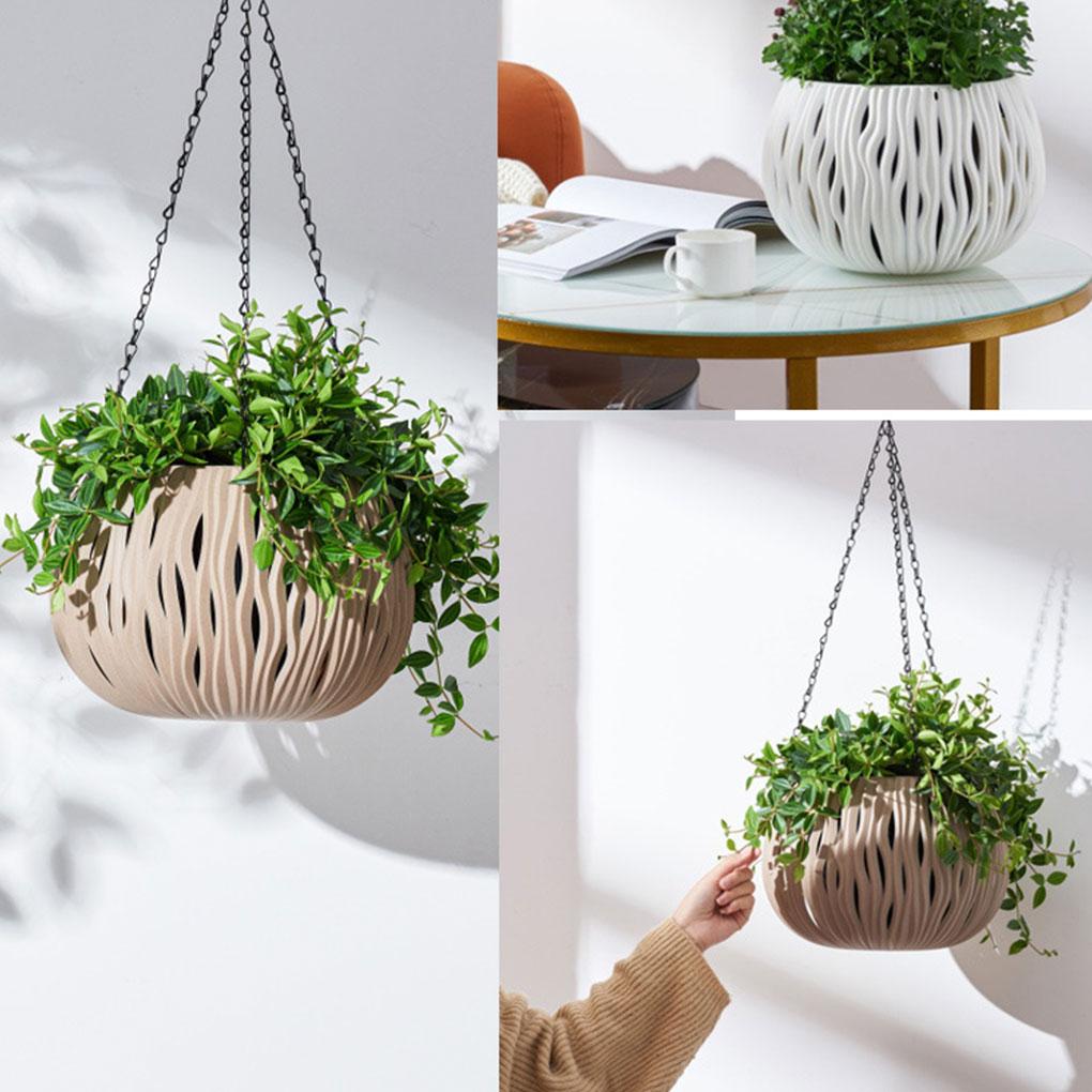 Красивый цветочный горшок для внутреннего и наружного сада, позволяющий растениям расти