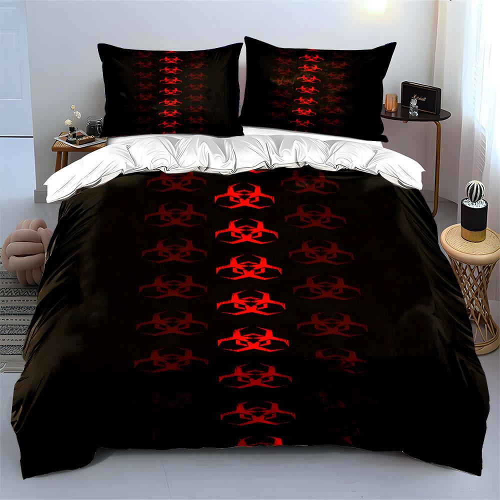 "Radiant Biohazard Symphony" Bedding sets Duvet covers Pillowcases(1* Duvet Cover 2* Pillowcases without duvet insert)