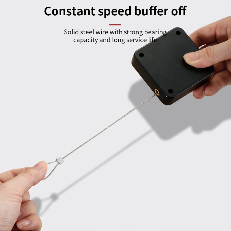 Автоматический дверной доводчик без перфорации Дверные доводчики с тросиком Регулируемый дверной упор Кронштейн типа Автоматический дверной доводчик