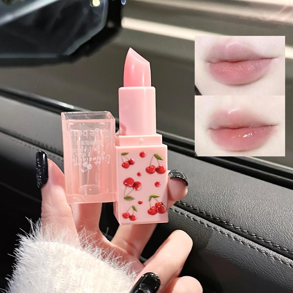 Увлажняющий бальзам для губ Crystal Jelly Lip Oil увлажняет и уменьшает линии губ на основе красного блеска для губ Lady