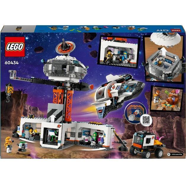 LEGO City 60434 Космическая станция и площадка для запуска ракеты