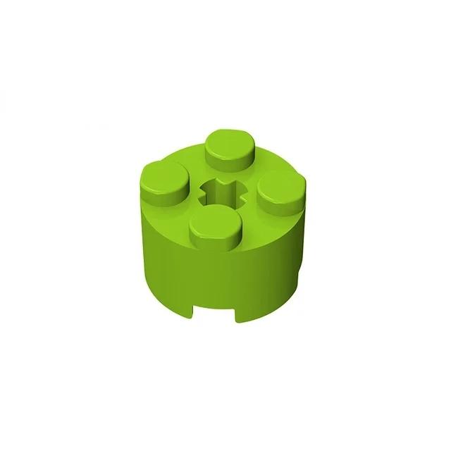 20 шт. Детали MOC 3941 6143 Кирпич Круглый 2x2 с Отверстием для Оси Совместимые Кирпичики DIY Сборка Строительные Блоки Частицы Детская Игрушка Подарок