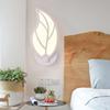 Leafshaped LED Wall Light  Modern Design In Metal And AcrylicBedroom,hallway