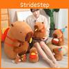 Plush Capybara Toy Cartoon Cute Stuffed Doll Room Decoration Kid Holiday Gift