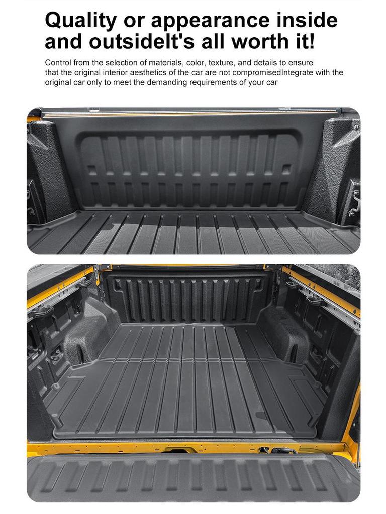 TPE коврики в салон и багажник для Nissan Frontier 2022-2024