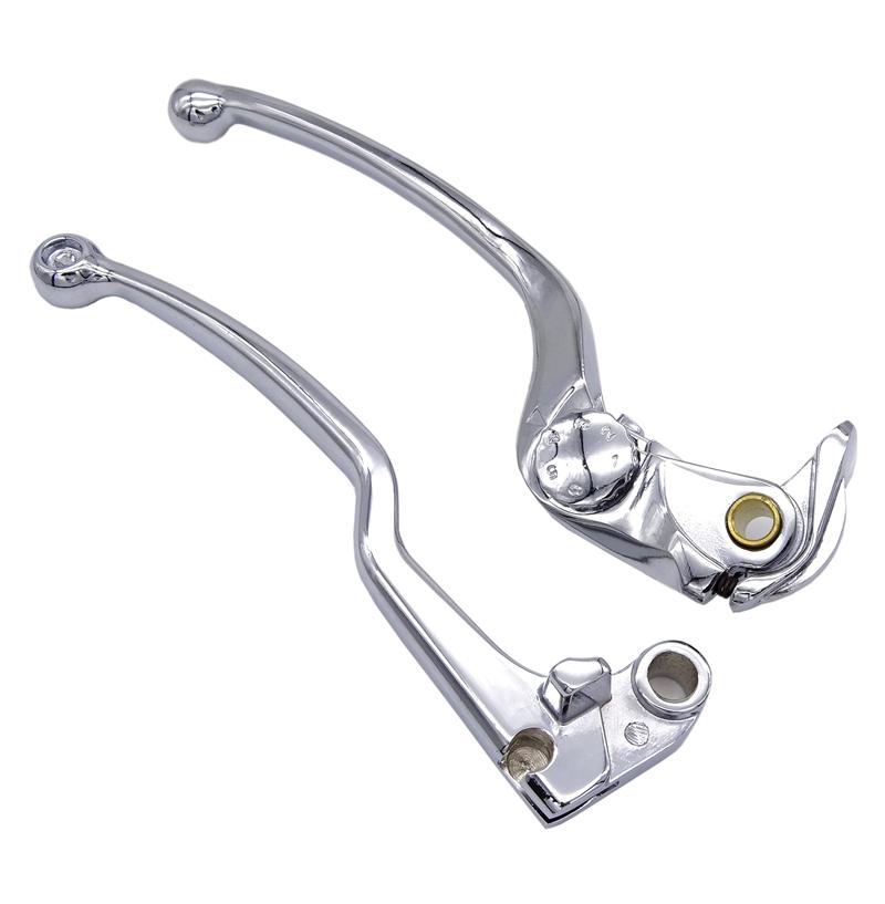 Рычаги тормоза для мотоциклов, левая и правая ручка, черный/серебристый, аксессуары для мотоциклов для 06-08 SUZUKI GSXR 600 750 05-06 GSXR 1000