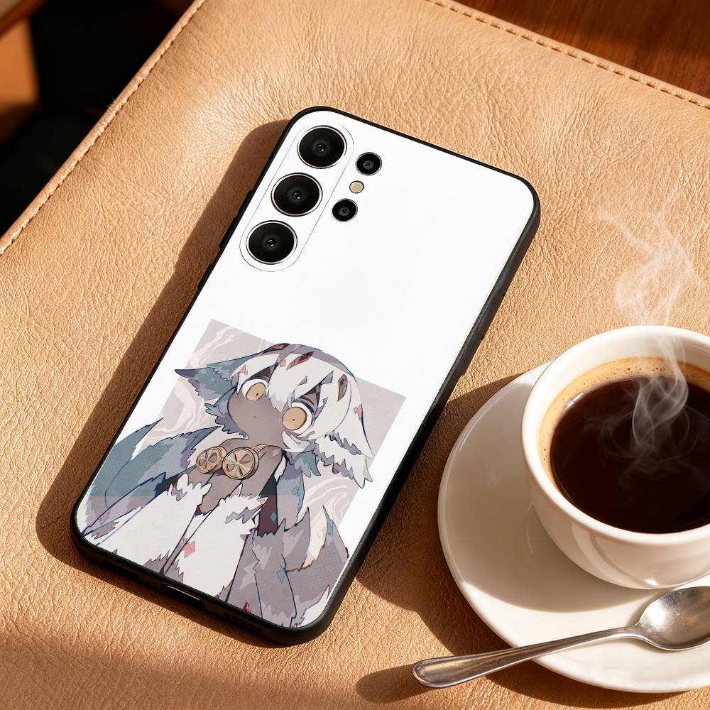 M-Из Бездны Фэпута Чехол для телефона Samsung S26,S25,24,23,22,30,21,10,9,Ultra,Plus,Lite,FE Мягкий Черный Чехол