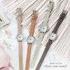 J-AXIS Unisex Mini Analog Watch, Easy-to-Read Series, Faux Leather Belt, Compact Casual Design, Lightweight