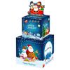 Santa Claus Double Layer Money Box With Gift Box For Christmas Party And Gift Giving