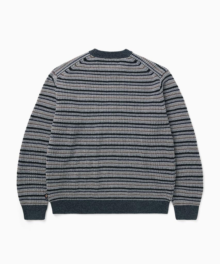 DICKIES Velour Stripe Knit Black