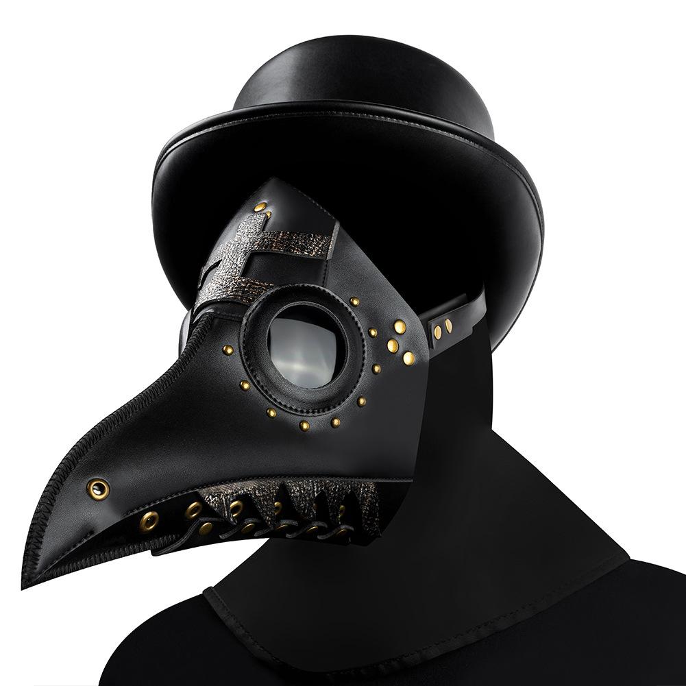 Halloween Steampunk Plague Beak Masquerade Party Mask Headgear