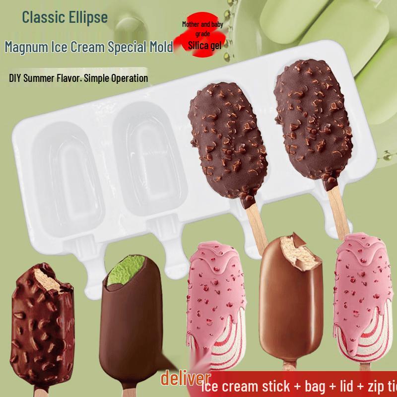 Magnum-Style Ice Cream Bar Mold