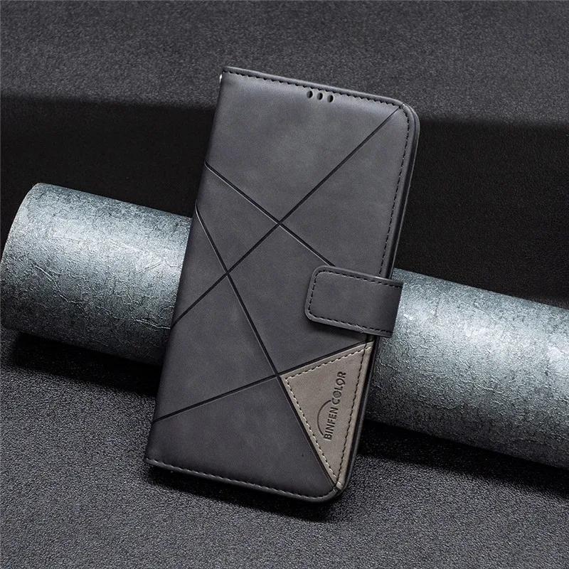 Магнитный кожаный чехол-книжка для Motoroal Moto G34 G24 G04 G14 4G G54 G84 5G Чехлы Кошельки Сумки для MotoG34 G 34 04 24 Чехол для телефона