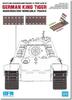 Ryfield Model Тип Подвижные траки для серии King Tiger Инжекционные пластиковые детали для модели RFM3032 1/35 Gg26/800/300 (танк)