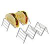 Food Display Kitchen Restaurant Stainless Steel Kitchen Tools Stand Tray Pizza Rack Taco Holder