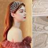 Handmade Rhinestone Hair Band Exquisite Pearl Princess Hair Band Fashion Bride Tiaras  for Bride