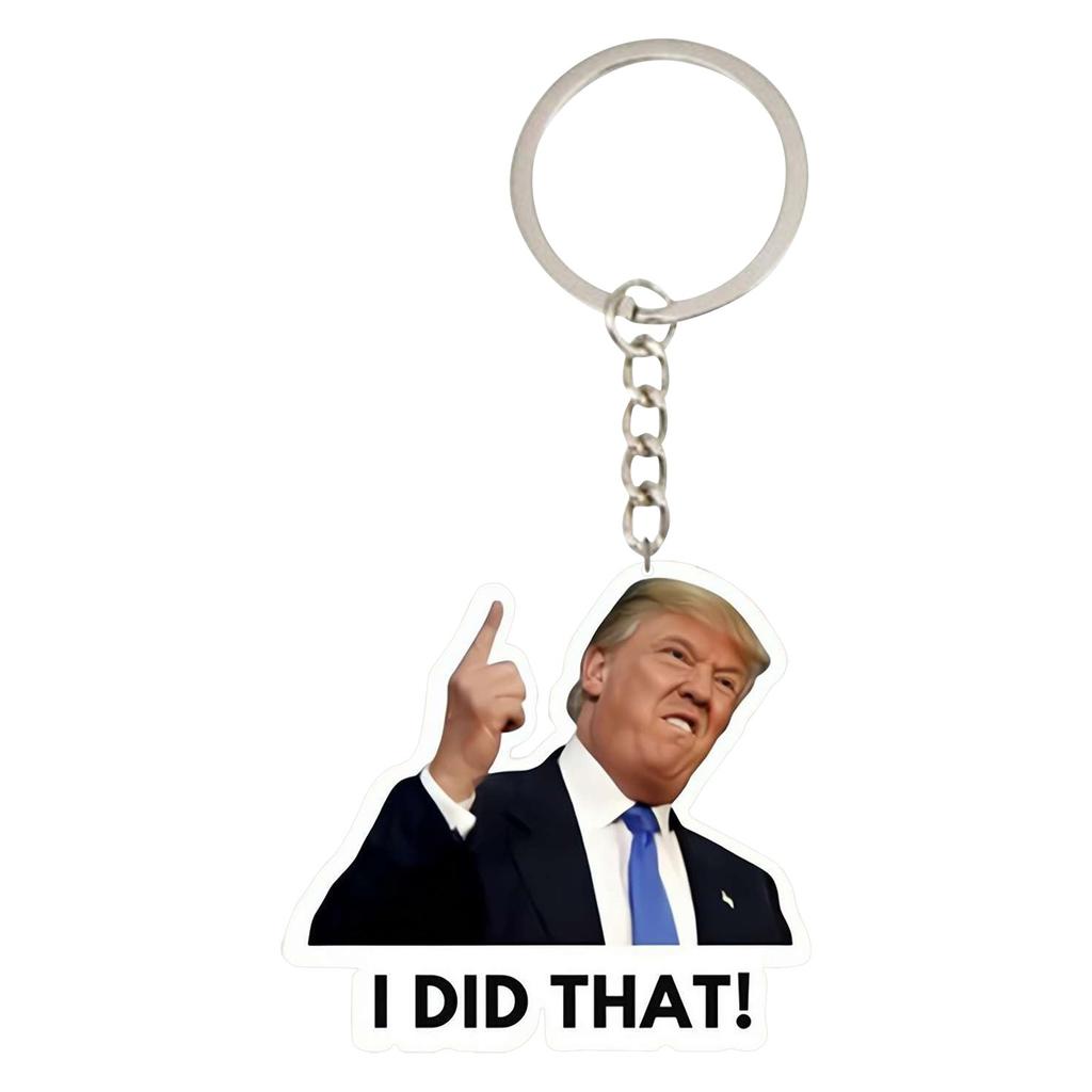 Flag Keychain Bring Back United States Keychain Fun Keychain Key Pendant Key Ring