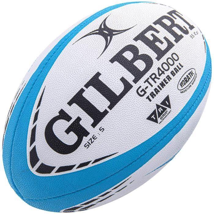Ballon de rugby d'entrainement - GTR4000 - Ciel - GILBERT - Taille 4
