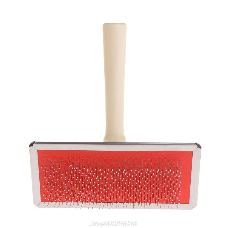 Расческа для ухода за домашними животными Щетка для вычесывания шерсти Ручка Щетка-пуходерка Товары для собак оптом