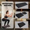 Deep Crouch Wedge Block Calf Stretcher Slant Board Professional Non-Slip Fitness Weightlifting Deadlifting Strength Training Heel Elevated Deep