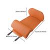 Leather Leg Support Extension Seat Cover Memory Foam Extender Cushion With Backrest Car Interior Accessories Universal Car