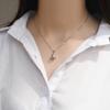 Natural Freshwater Pearl Necklace, Water Drop Clavicle Chain, 925 Silver Ins Fashion, Simple and Versatile Gift for Girls