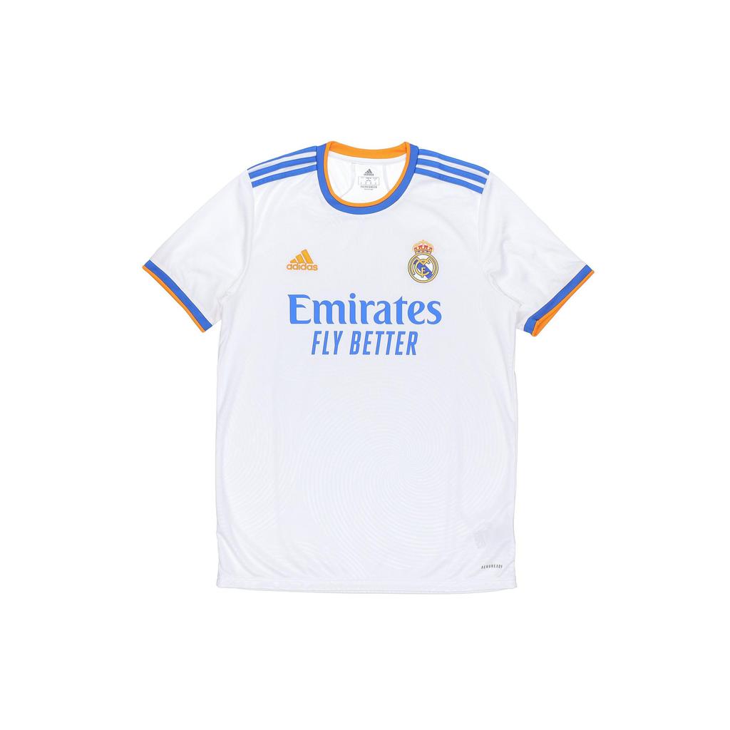 adidas Мужская белая футболка для футбола Реал Мадрид GQ1359