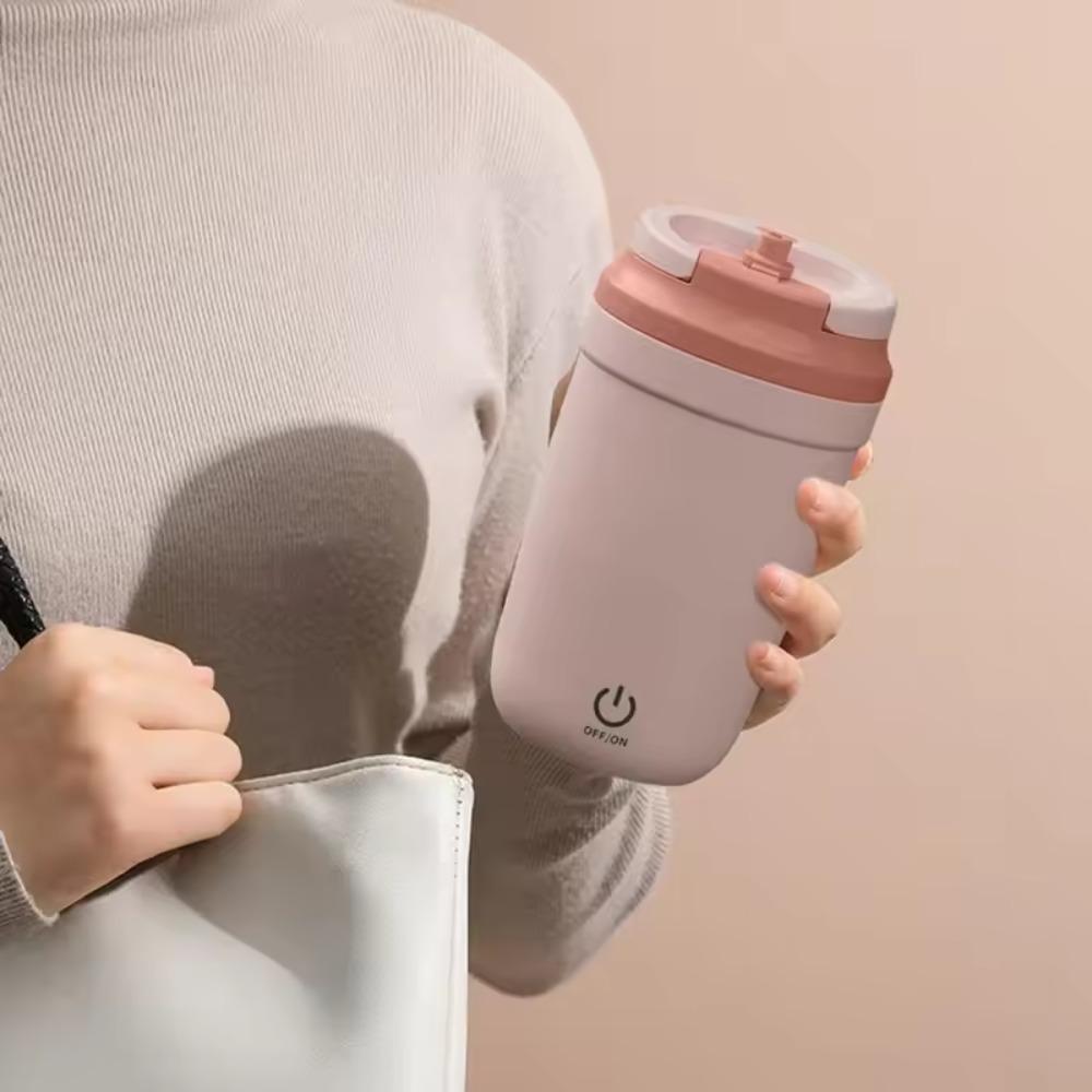 Electric Self Stirring Coffee Mug Stainless Steel Tumbler Water Cup Automatic Mixing Cup Office
