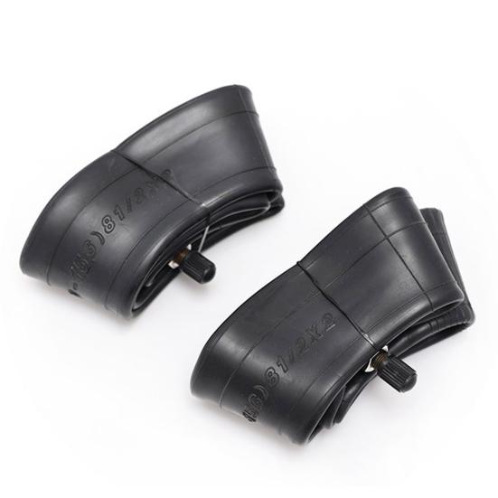 2 Pcs 8.5 Inches Scooter Rubber Inner Tube Explosion-Proof Pressure-Resistant Thickened Inflatable Straight Valve Inner Tube for Xiaomi
