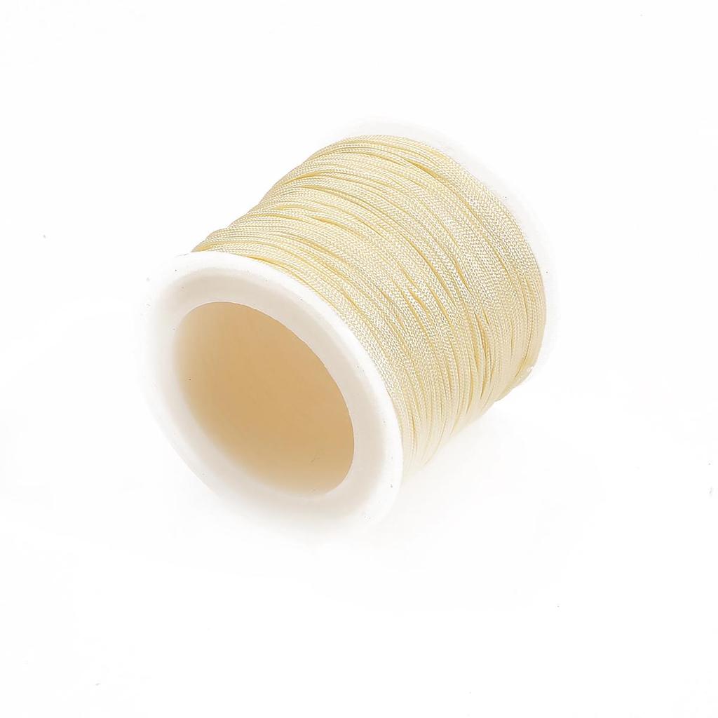 50 м/лот 0,8 мм хлопковый шнур нейлоновый шнур нить DIY бисер плетеный браслет изготовление ювелирных изделий