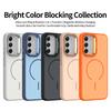 KEYSION Матовый чехол-подставка для телефона с покрытием Soft-touch для Samsung A54 5G A34 A14 4G 5G, магнитная противоударная задняя крышка для Galaxy A04S