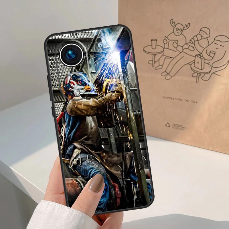 Сварщик Сварка Горячий Металл Рабочий Для Honor Magic 8 Pro 7 6 5 Lite Чехол Для Honor Win RT 200 400 50 70 90 X8b X9a X9b X9c X9d