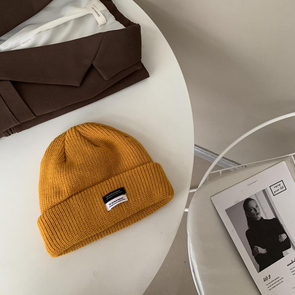 Korean Knit Highquality Beanie For Women Perfect For Cold Weather Warmth