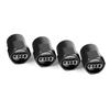 For Audi 8V4Pcs Metal Car Wheel Cover Tire Valve Stem Caps Auto Accessories For Audi Q5 Q7 S1 S2 S3 S4 S5 S6  A3 A4 A5 A6 A7 A8 S4 S6 Q3