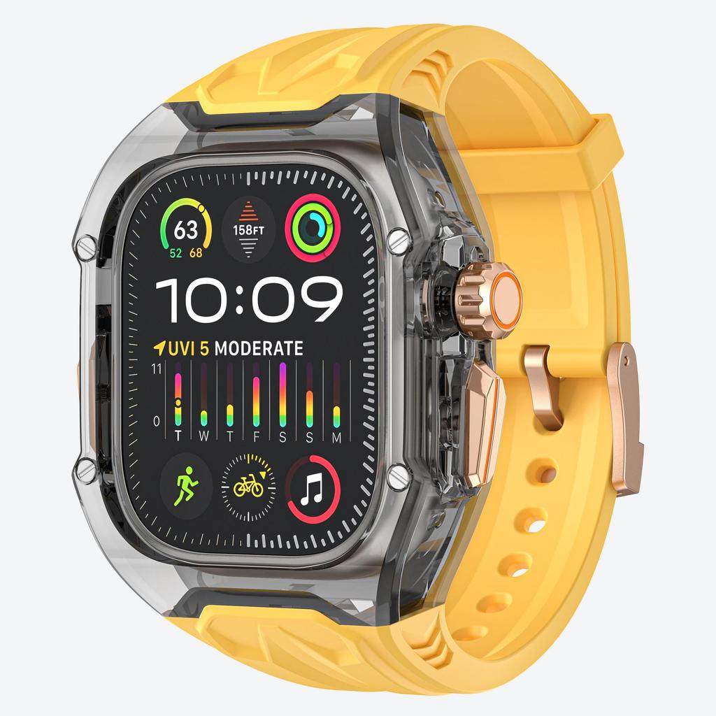 Водонепроницаемый защитный чехол Agent Richard для Apple Watch 7/8/9