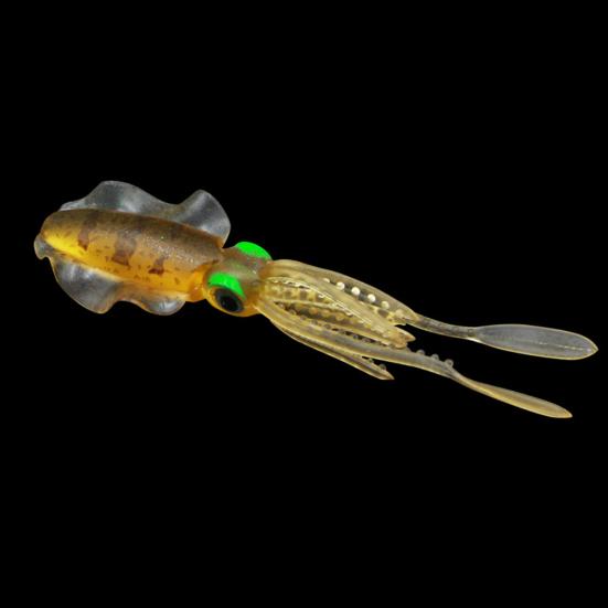 Artificial Squid Cuttlefish Shape Night Fishing Soft Lure