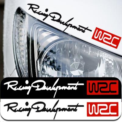 Наклейки для ралли WRC Чемпионат мира по ралли на автомобили Стайлинговые наклейки для гонок Накладки на капот, дверь, бампер Виниловые наклейки для гонок Спортивные наклейки Наклейка