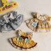 Princess Dress 12cm Plush Doll Clothes Solid Color No Attributes Doll Clothes  Doll Owner