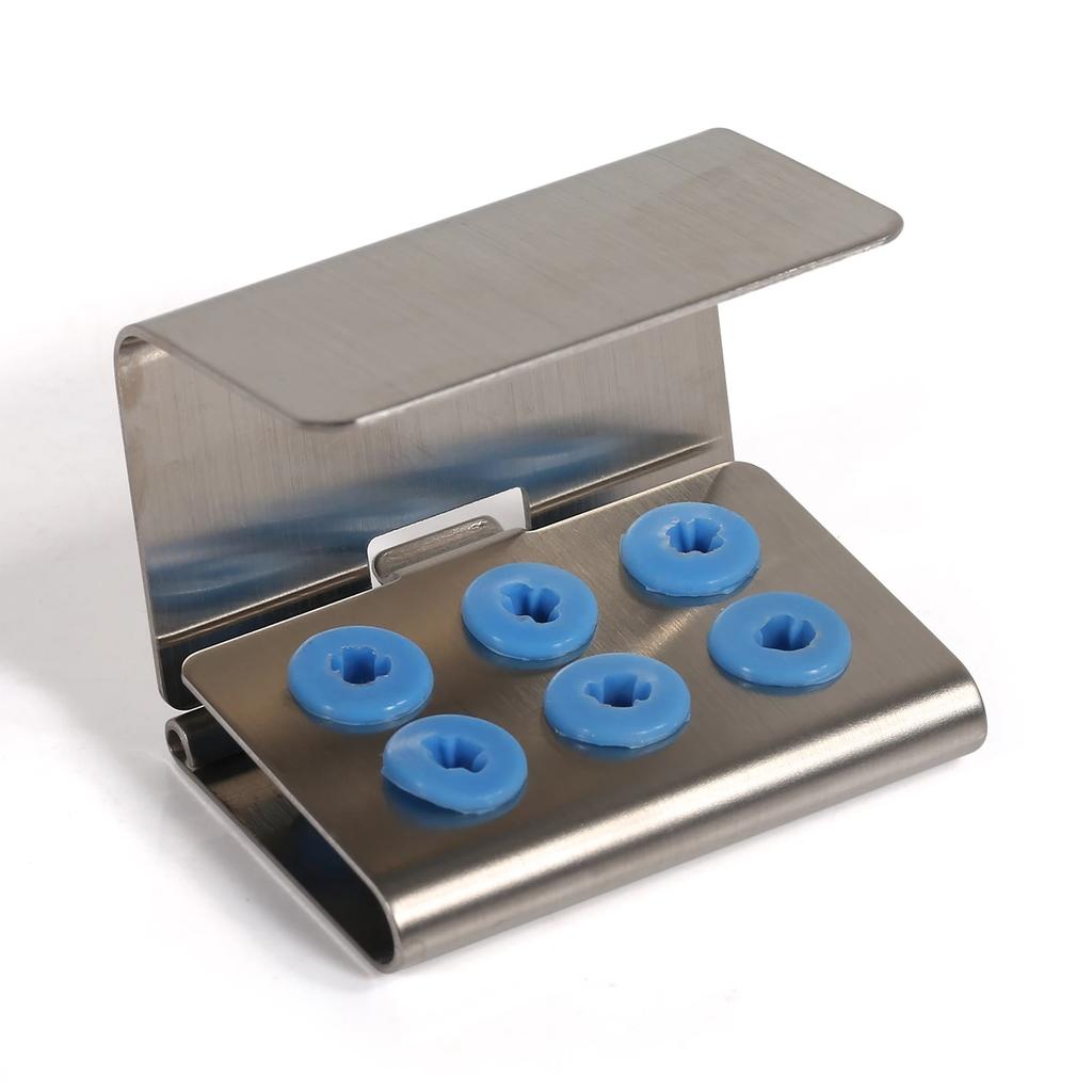 1Pc Stainless Steel Dental Ultrasonic Scaler Tip Holder Stand Fit EMS SATELEC KAVO NSK SIRONA Tips Autoclavable
