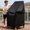 Чехлы для уличных стульев на террасу, УФ-защита, водонепроницаемые, сверхпрочные, защита мебели, чехол для стула на балкон, лужайку