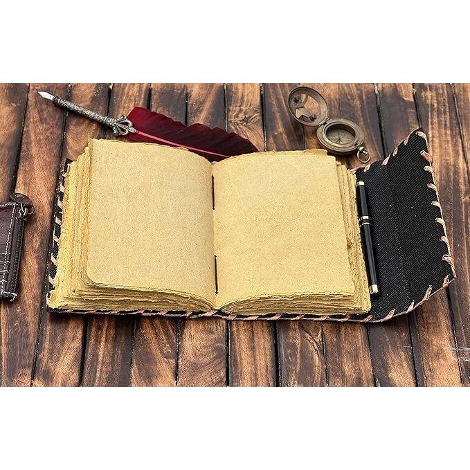 Винтажная книга заклинаний Фокус-Покус, кожаный журнал, дневник сглаза, рождественская книга